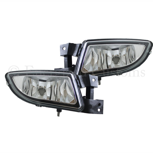 Fiat Bravo 2007-> Front Fog Light Lamps 1 Pair O/S & N/S